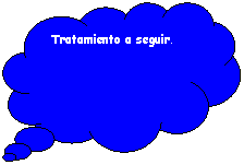 Llamada de nube: Tratamiento a seguir.